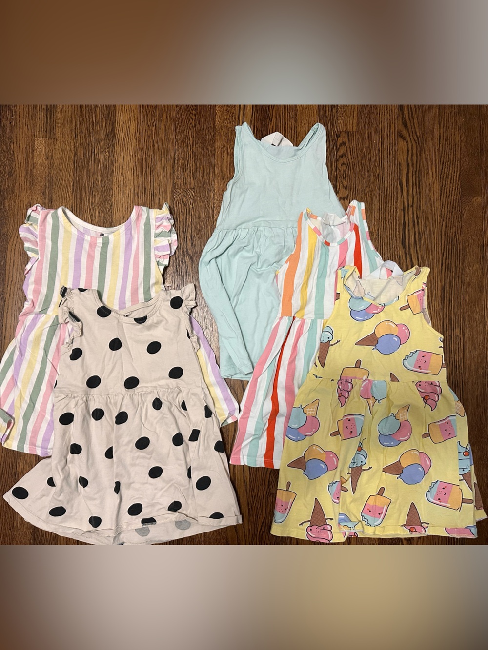 H&M Girls Summer Dress Set